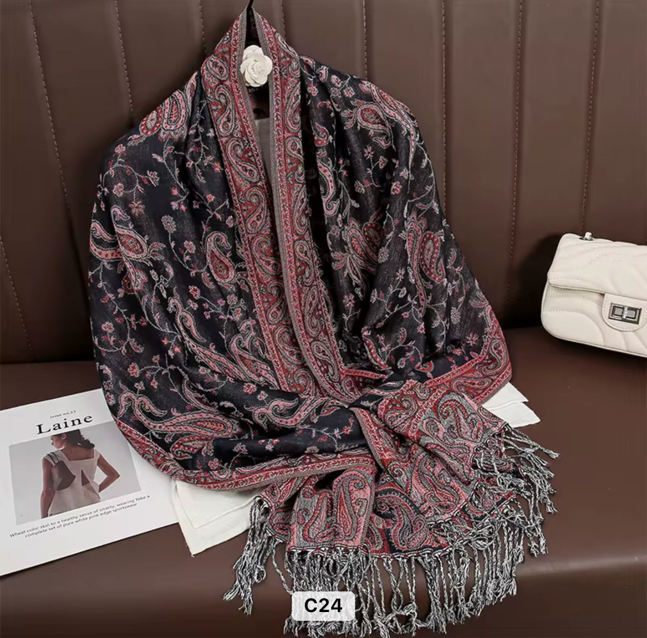 long elegant scarves