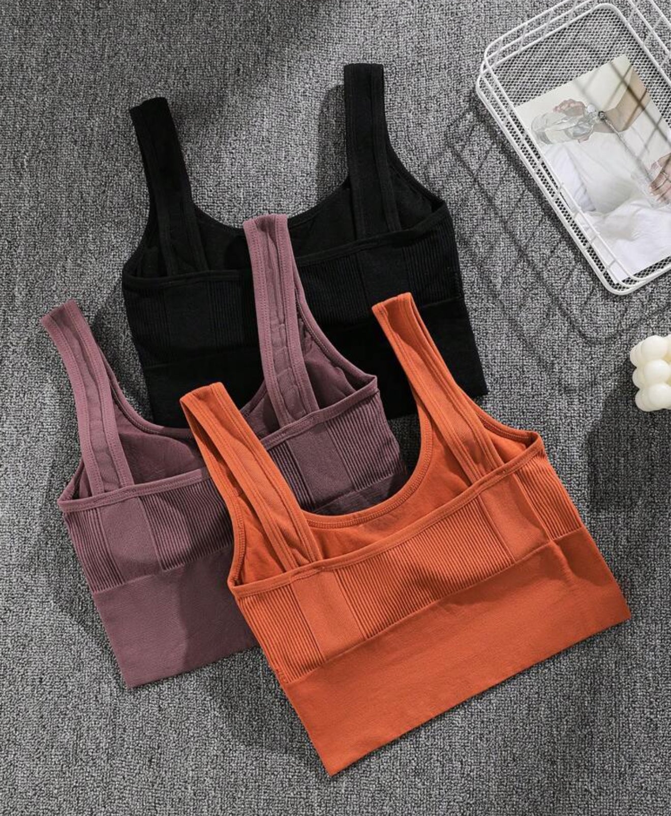 3pcs Criss-Cross Strap Sports Bra For Women (Copy)