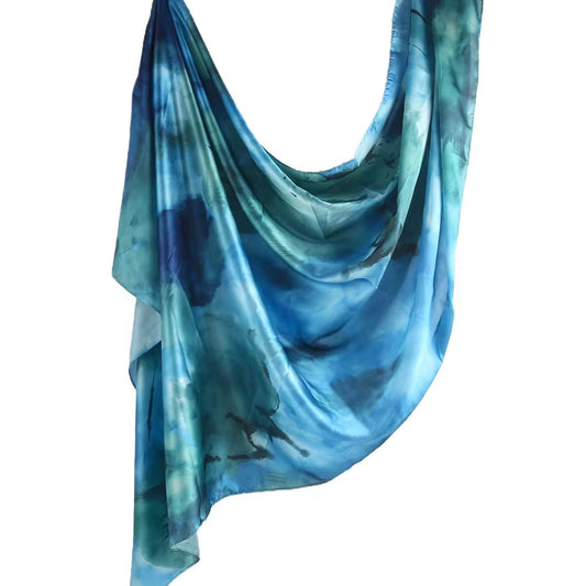 Aqua serenity scarf 6