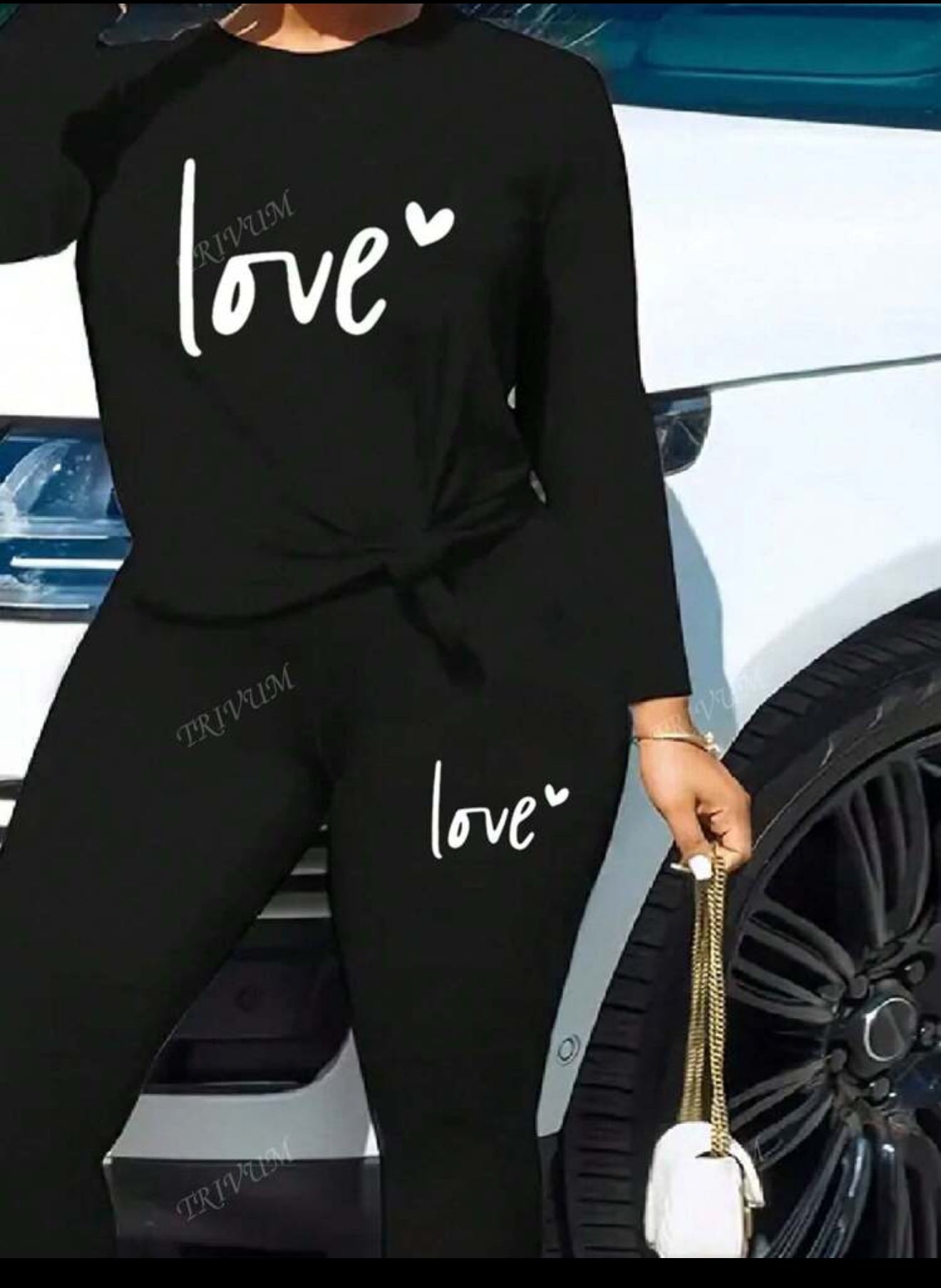 2 Pieces Sweatshirt And Pants Set
