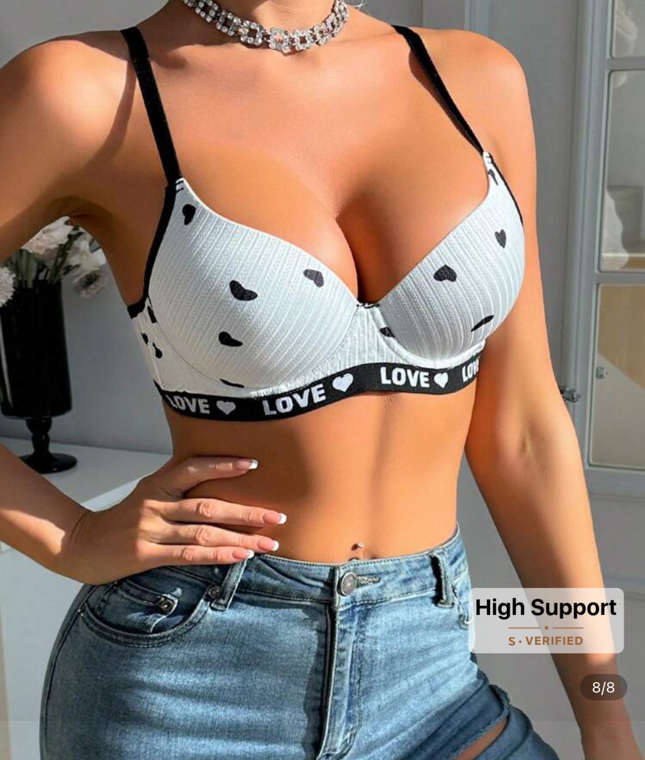 3 pcs Padded Plunge Bra