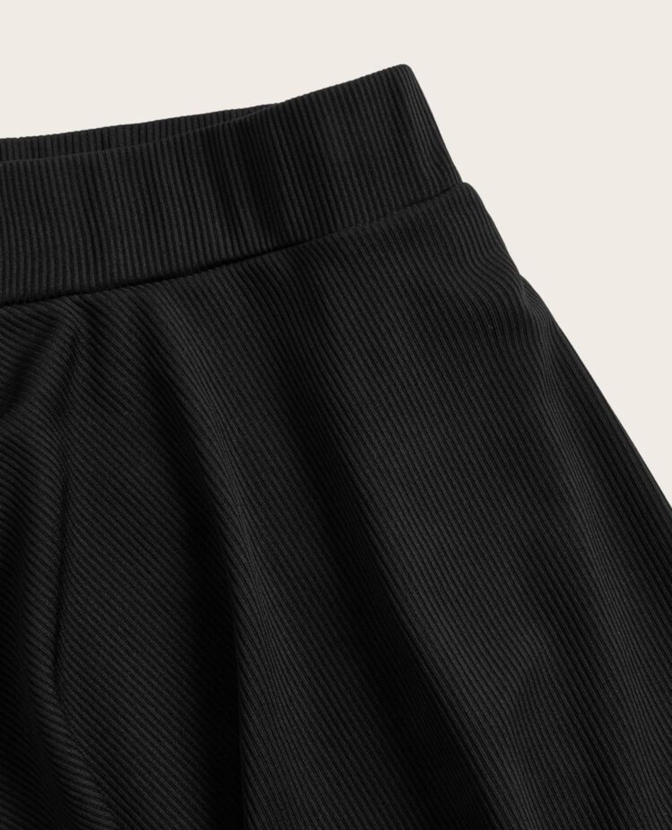 Modest Mulvari leggings with asymmetrical hem