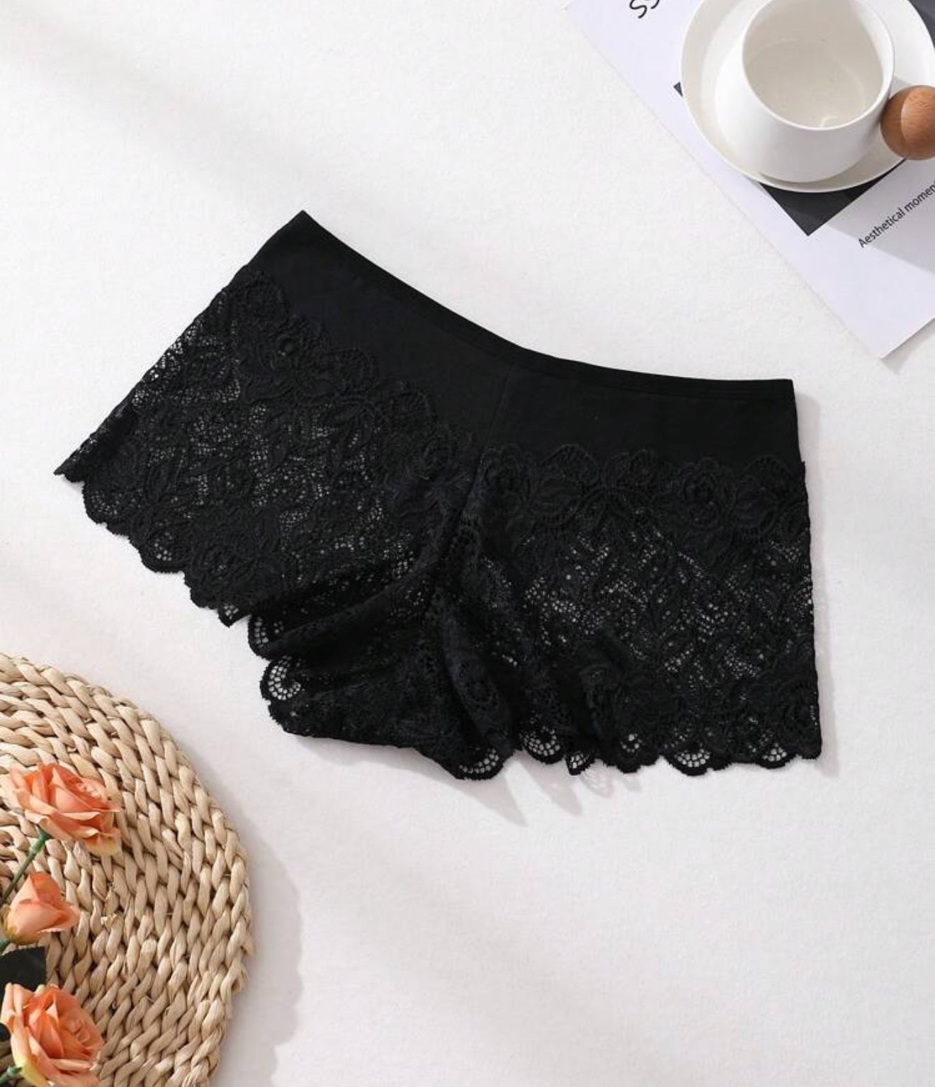 8 PCS Women's Lace Splicing Panties