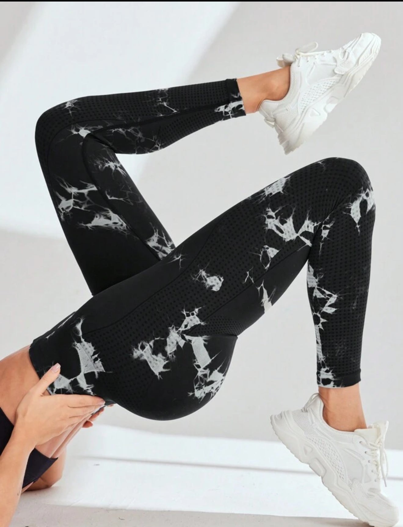 3pcs/Set Women High Waist Seamless Yoga Pants