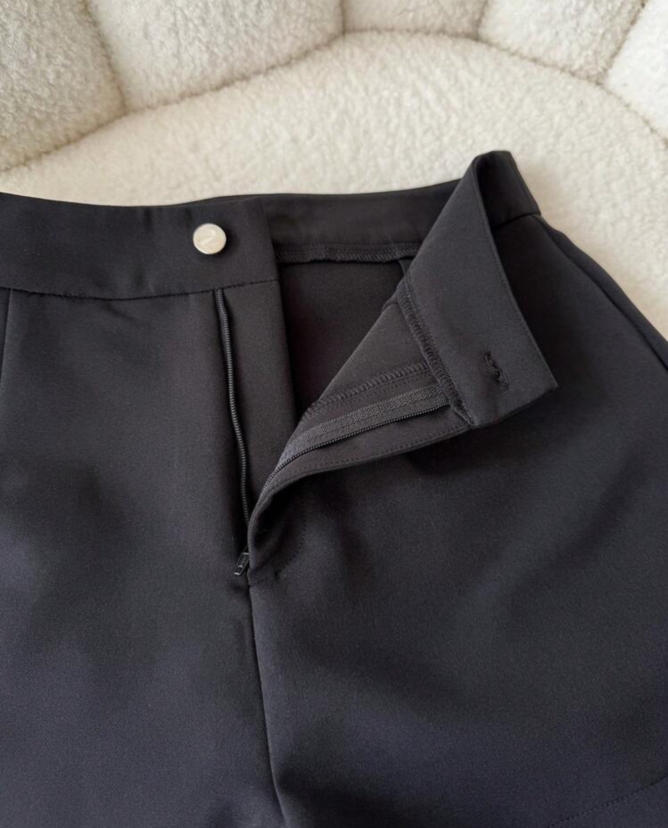 Women's Solid Color Simple &amp; Fashionable Pants, Suitable For Summer