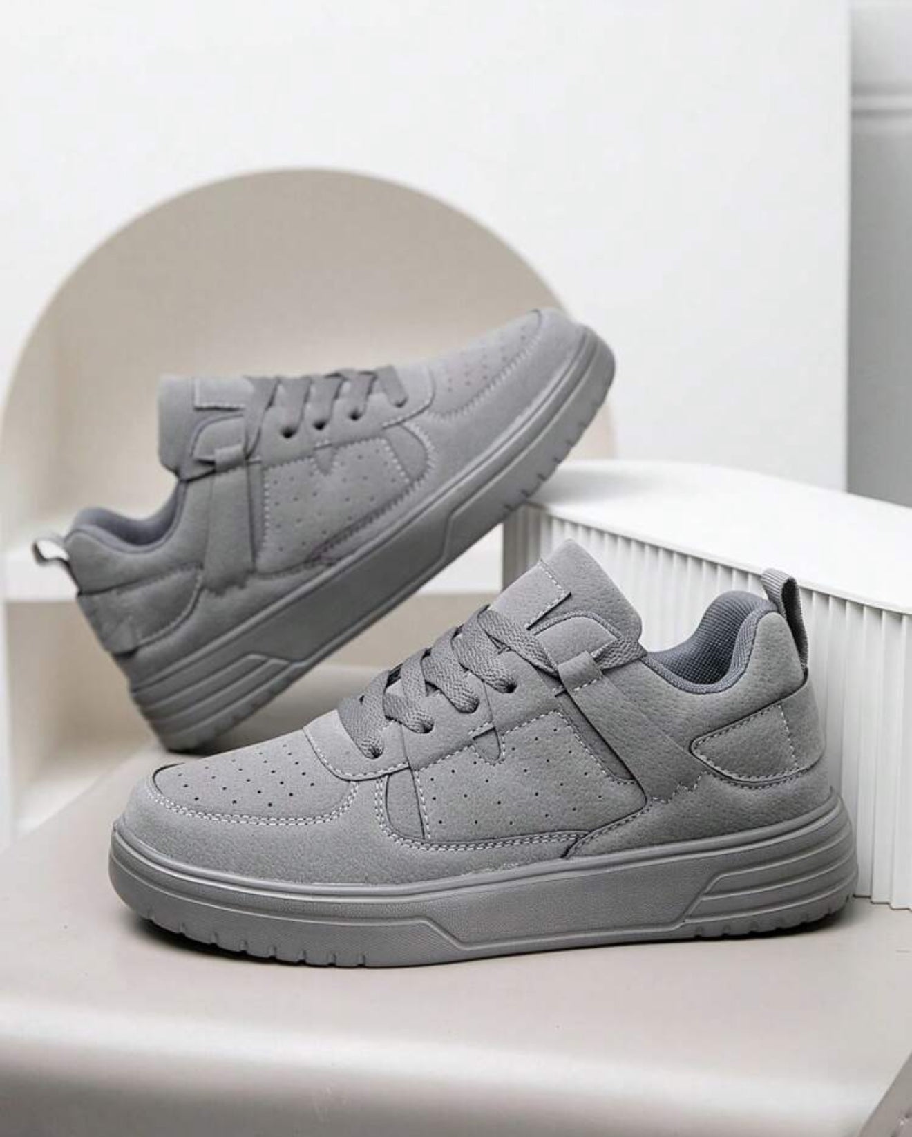 Women Simple Patchwork Comfortable Casual Shoes, Personalized Fashion Business Lace-Up Skateboard Shoes