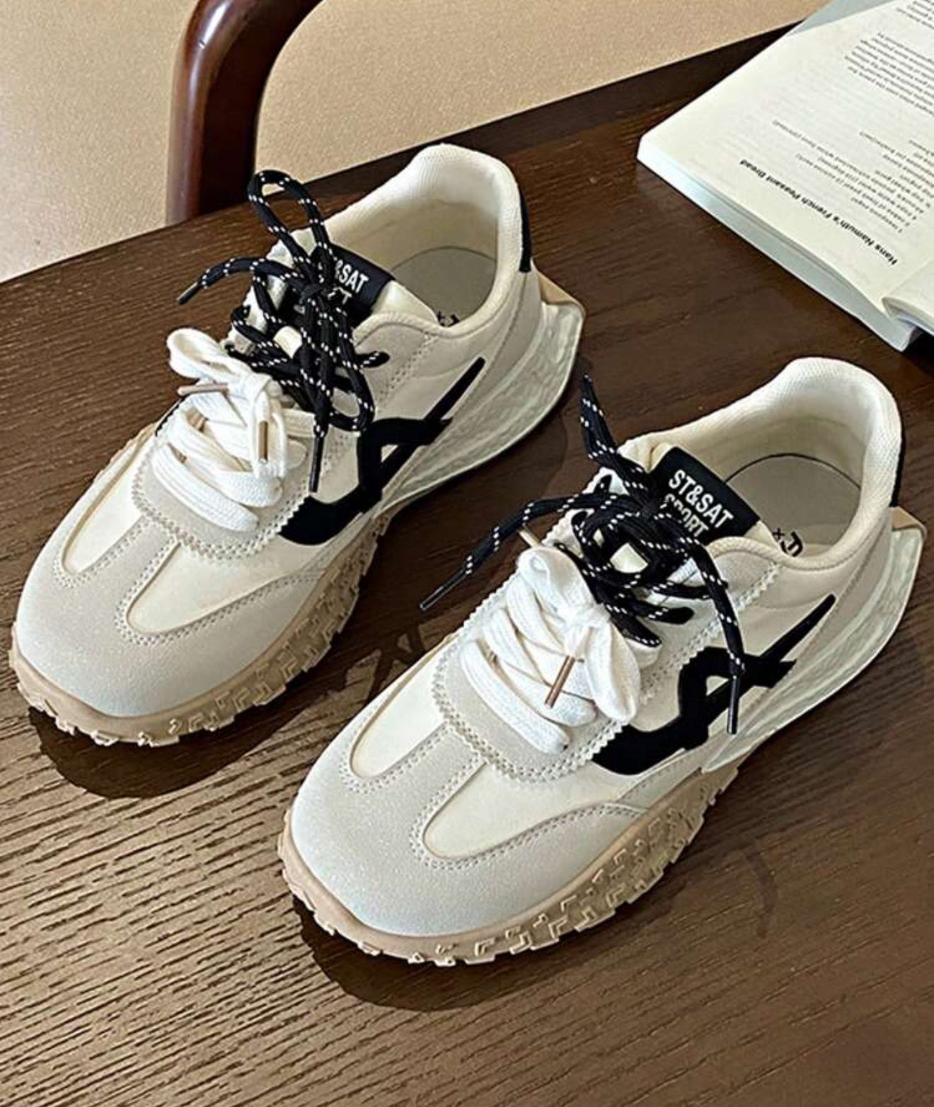 Women's Chunky Sole Anti-Slip Outdoor Casual Sneakers