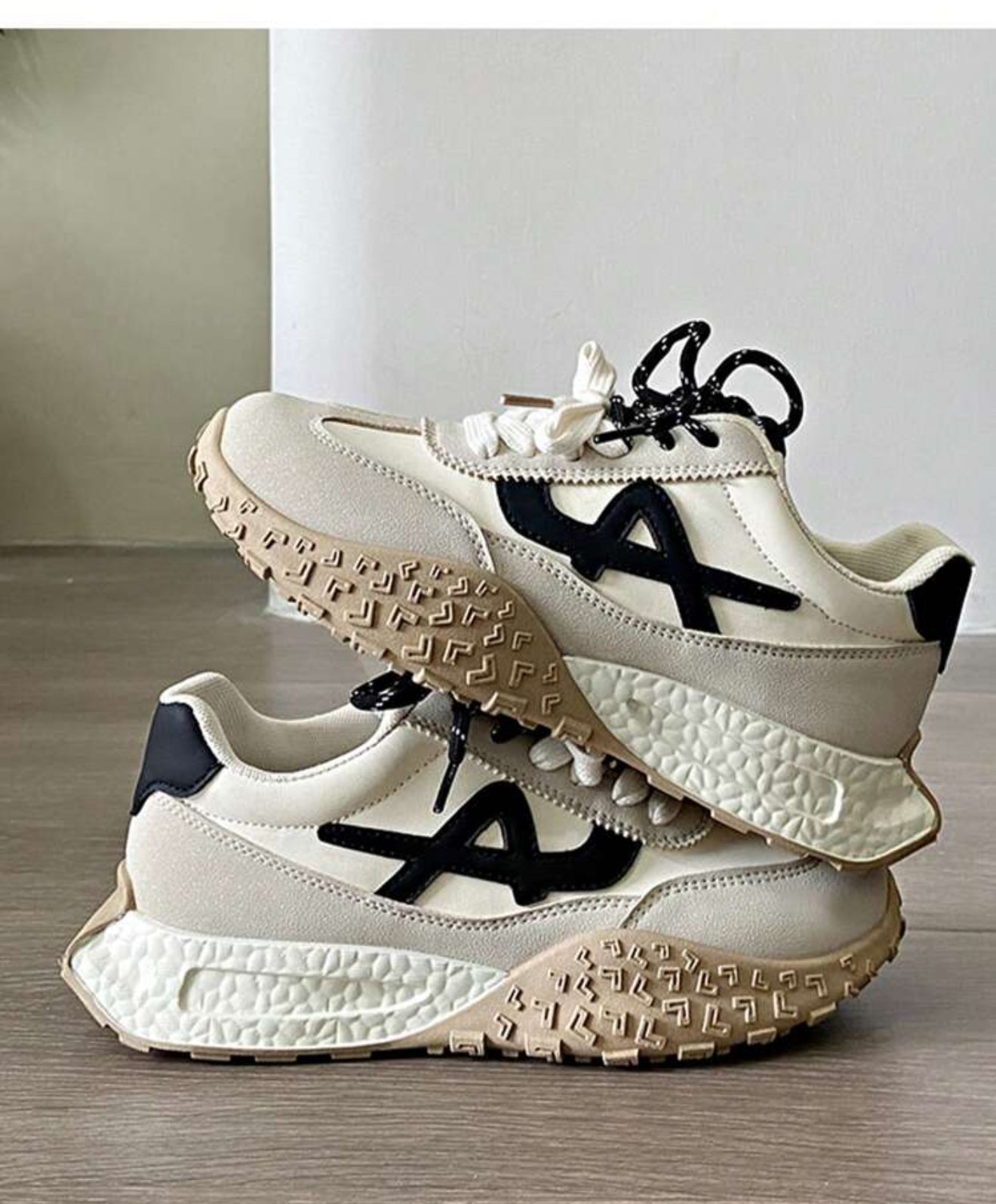 Women's Chunky Sole Anti-Slip Outdoor Casual Sneakers