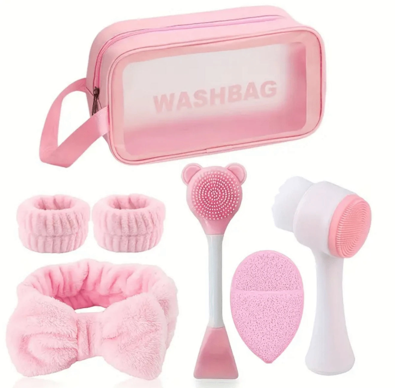 6pcs/7-Piece Facial Cleansing Set, Deep Cleansing