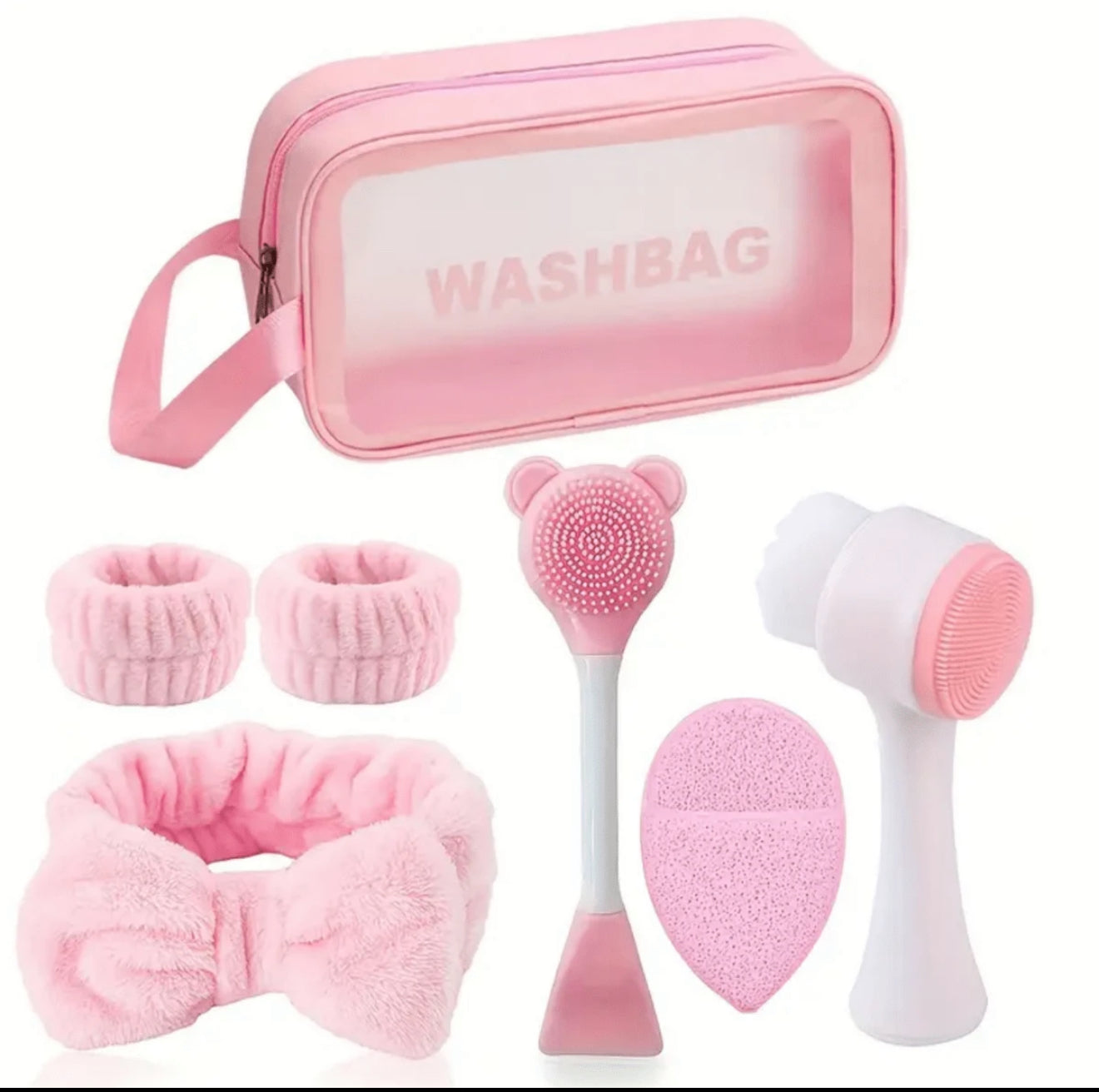 6pcs/7-Piece Facial Cleansing Set, Deep Cleansing